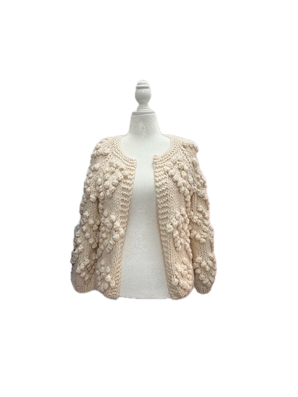 Chicwish Knit Your Love Cardigan in Ivory Size S/M NWOT